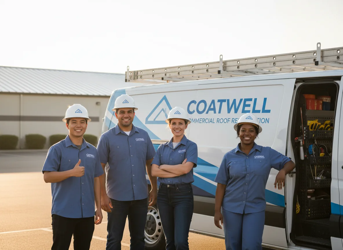 Commercial roof coating company in Tippo, MS